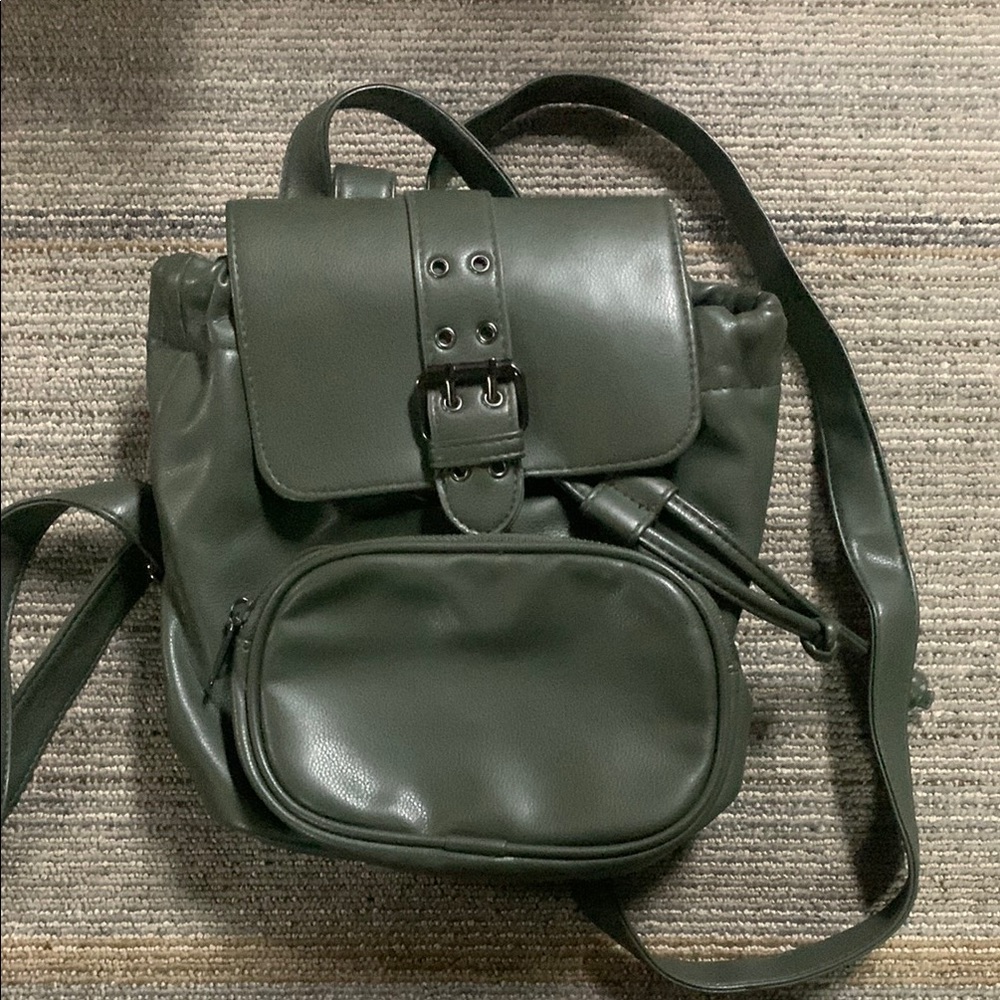 Wild Fable Mini Flap Backpack Green